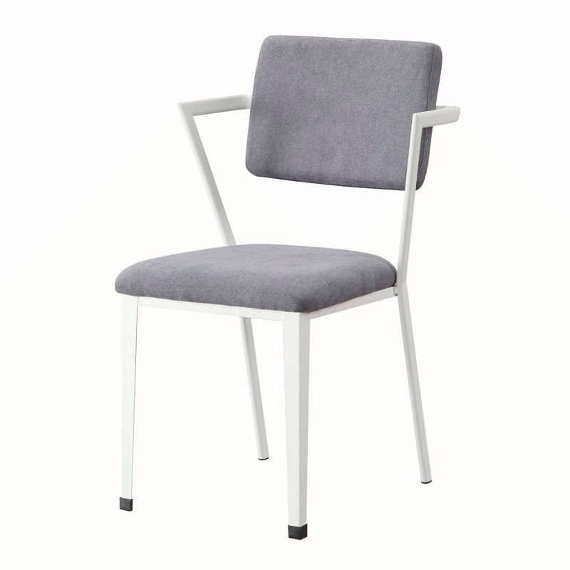 Chaise de bureau rembourrée à dossier ouvert