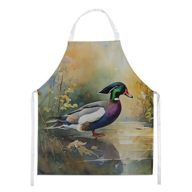 No Pattern Bib Apron