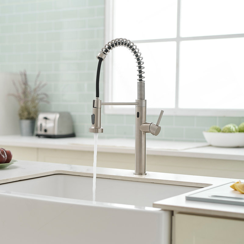 Touchless Kitchen Faucet,Hands Free Automatic Smart Kitchen Faucet