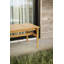 Sammen Outdoor Teak Bench