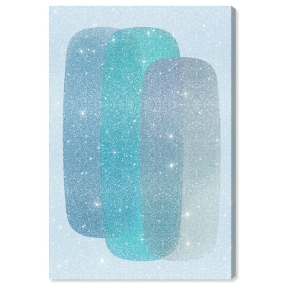 Teal Gradients Print by Oliver Gal