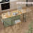 81.6" W Kitchen Island with Extendable Dining Table-1525000305