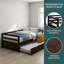 Lit de jour simple avec couchette-1935990222