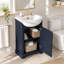 Ensemble de meuble-lavabo autoportant 20 po avec lavabo en céramique 20 po