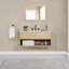 Redbridge 42'' Single Wall Mounted Bathroon Vanity with Quartz Top