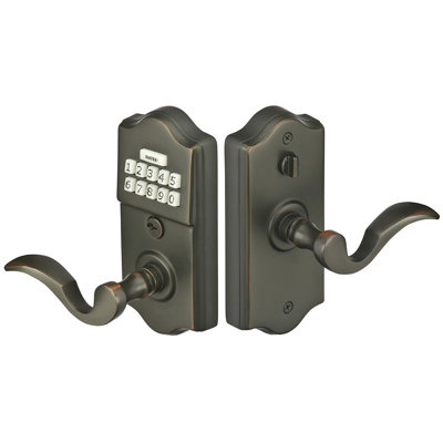 Poignée de porte à clé avec rosette Cortina