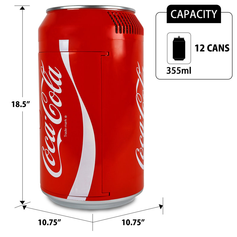 Mini réfrigérateur portatif Coca-Cola