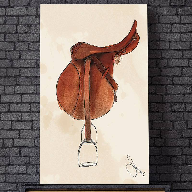 «Ready for the Ride 2», impression sur toile, H 60 po x l 36 po x P 1,5 po, Toile tendue