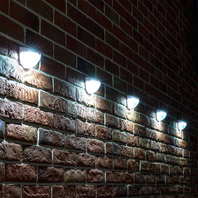 Solar Powered Integrated LED Deck Light