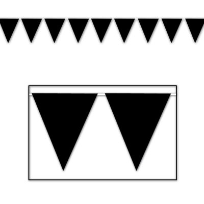 Bannière Pennant, 12 pi, paquet de 12