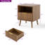 Ensemble de chambre à coucher 3 pièces (1 commode + 2 tables de chevet)-18566799