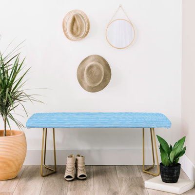 Ninola Polyester Upholstered Bench