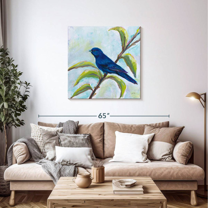 Bruant indigo Brampt