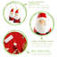 Nicola Spring - Father Christmas Card Holders - 15cm - White-105340415