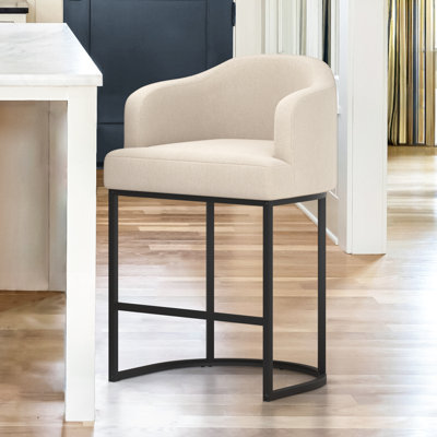 Alyce Solid Wood 27'' Stool