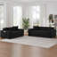 Canapé 3 places sans canapé, aucun assemblage requis, canapé moderne pour les salons compacts, les appartements et les bureaux