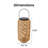 Outdoor Solar Rattan-Style Medium LED Lantern With Handle