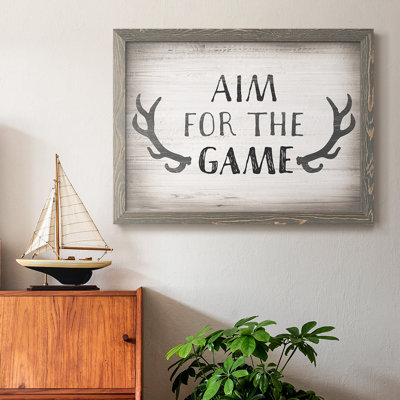 «Aim Game», reproduction sur toile