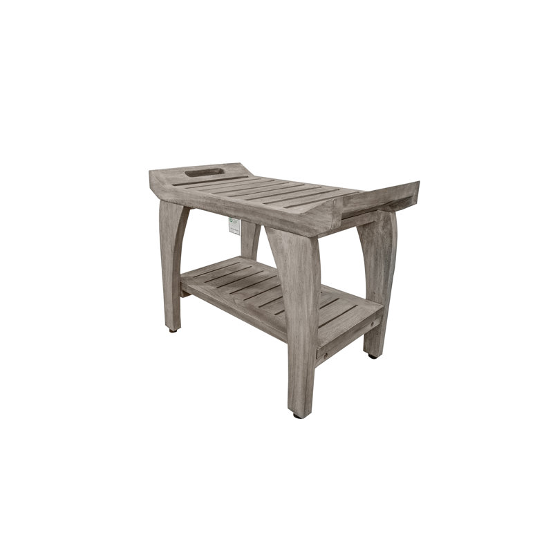 24'' W Teak Shower Bench