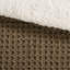Ensemble d'édredon tricoté en chenille simple