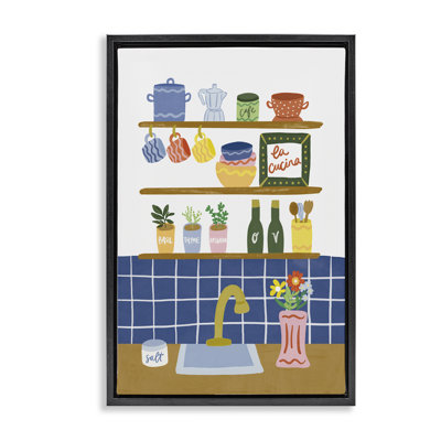 Cadre flottant à épices Italian Kitchen par Amanda Houston