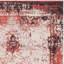 Tapis rouge en coton à motif abstrait Sartori-18863126