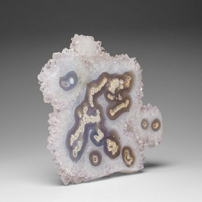 Quartz Stalactite Slice From Uruguay (250 Grams)