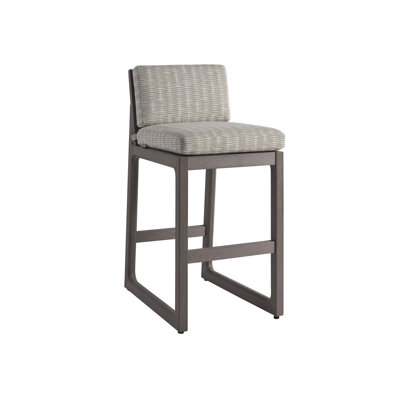 Tabouret de bar mozambique avec coussin mozambique