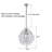Chellapah 3 - Light Dimmable Geometric Chandelier