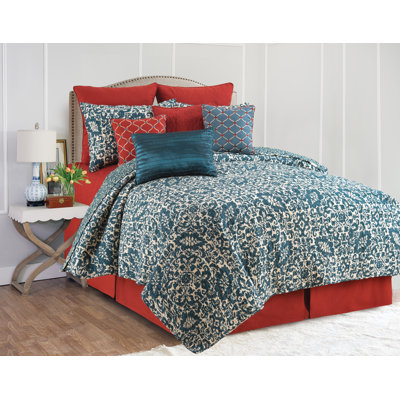 Madison Adriatic Reversible Quilt Set