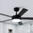 Vaczon 48" 5 - Blade Modern Ceiling Fan with LED Lights and Remote Control-2017049164