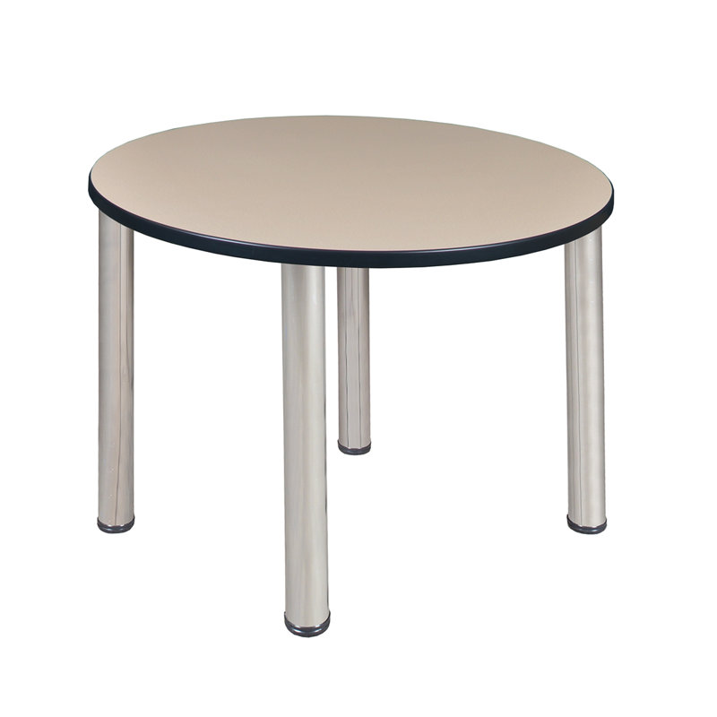 Plateau de table Kee, gris, H 29 po x L 36 po x l 36 po, Noir