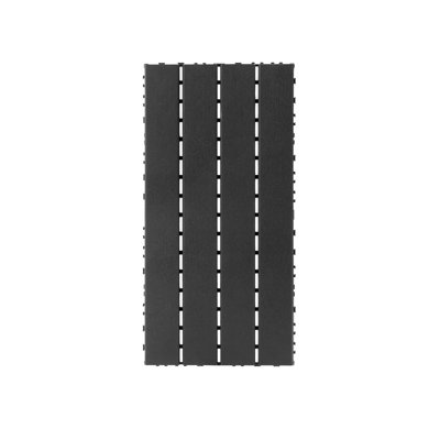 22 pièces de carreaux de terrasse extérieure gris foncé, carreaux de sol à emboîtement bricolage, carreaux de patio faciles à installer, adaptés aux balcons intérieurs et extérieurs près de la piscine GRIS FONCÉ