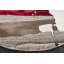 Tapis abstrait rouge / beige Tyka-69524715