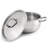SS 18/10 5.5 Qt Stock Pot With SS Lid, Belly Shape, 9.5"-69734947