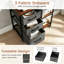 3-Drawer Mobile File Cabinet