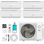 Système de mini pompe à chaleur à deux zones 35 000 BTU à 35 zones, 19 unités SEER2 Wi-Fi, unités intérieures 4 x 9 000 BTU, condensateur préchargé, 208 à 230 V pour le contrôle de la température dans plusieurs pièces