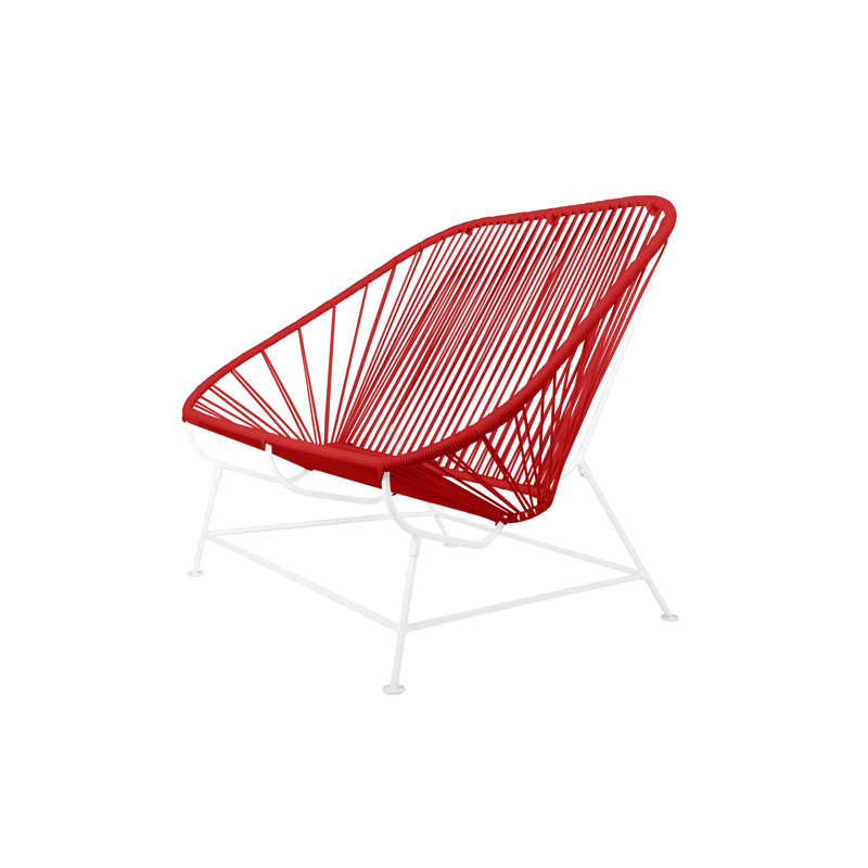Causeuse InLove, Rouge / blanc