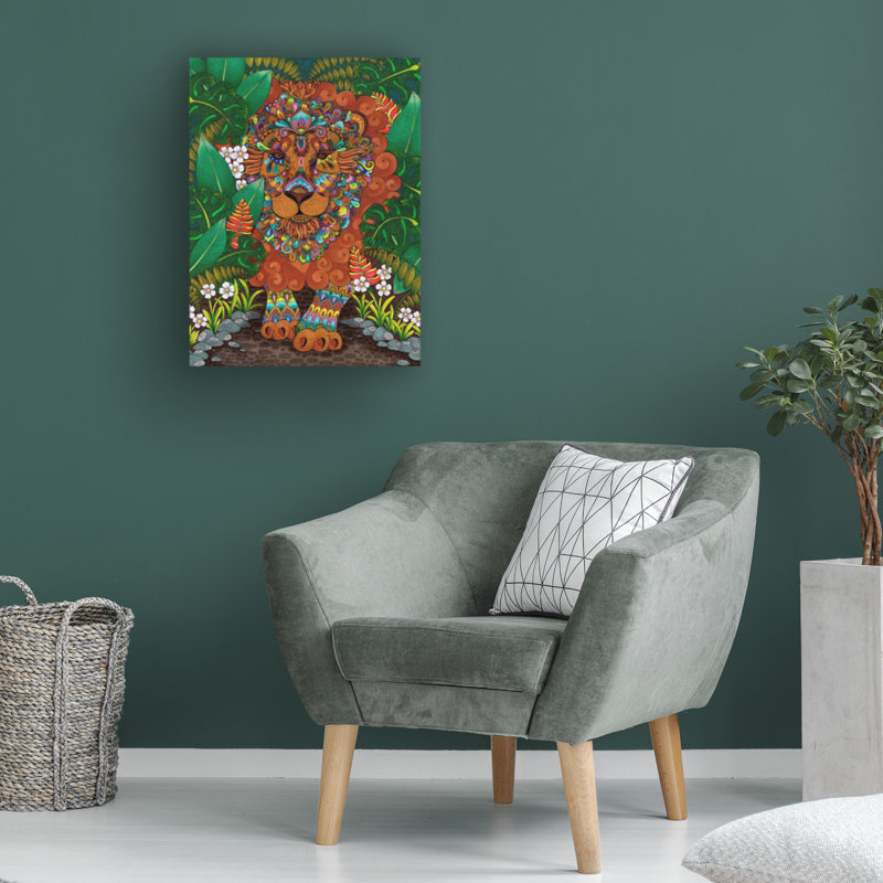 Art sur toile «Bachelor Angel Angel Jungle King», H 32 po x l 24 po