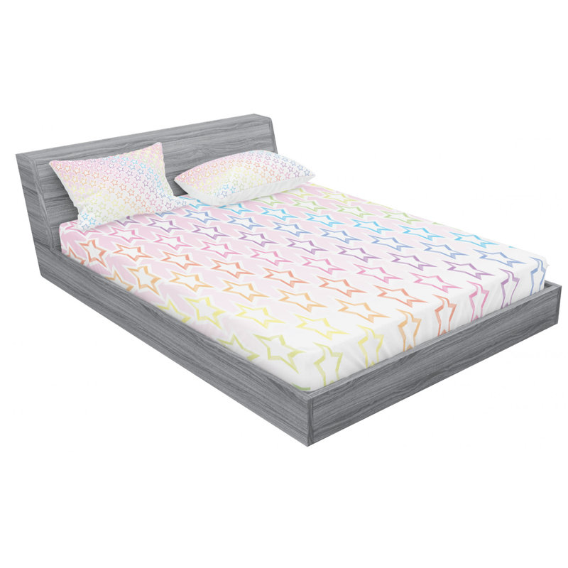 Microfiber Sheet Set, Full Sheet Set with Fitted Sheet