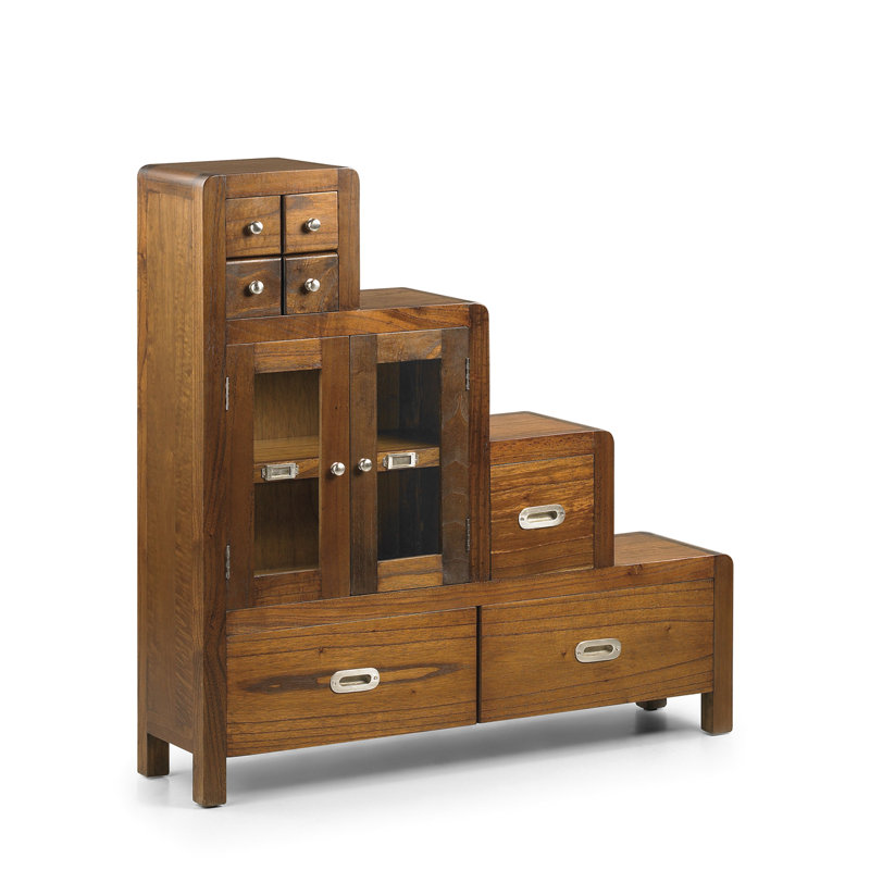 Flash Solid Wood 98cm W 7 - Drawer Chest of Drawers