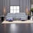 122.5" 4-Piece Lambswool Power Reclining Living Room Sofa with Wireless Charger