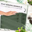 Lit de jardin surélevé galvanisé, 24 po x 24 po x 11,46 po, avec treillis pour la croissance, pot de fleurs pour l'extérieur, jardin, jardin, contenant de patio, cage,