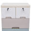 Armoire de rangement en plastique 6 tiroirs Julane-186840075