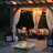 Lyailya 24.8" H x 28" W Iron Propane Outdoor Fire Pit Table with Lid-318837460