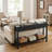 60 Inch Extra Long Console Sofa Table With 4 Storage Drawers And Open Display Shelf For Living Room Entryway Hallway Foyer-114950198-114950199