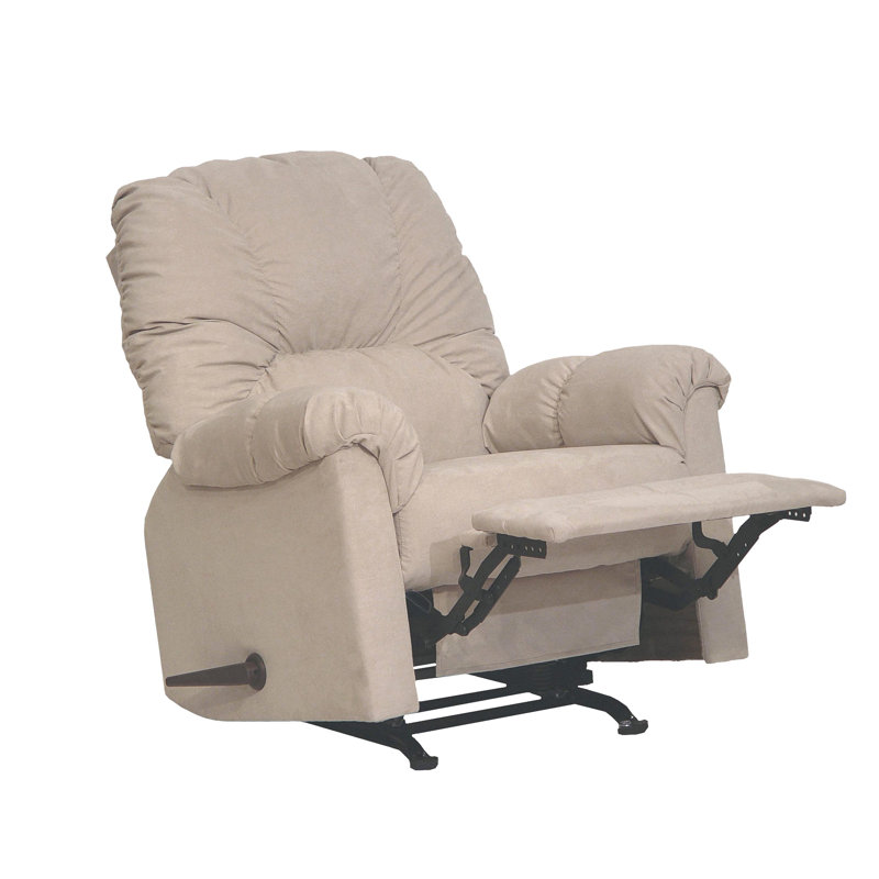Fauteuil inclinable manuel berçant standard de 34 po de largeur, Blanc