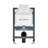 Fantome H Concealed Toilet Tank Carrier System for Top Flush