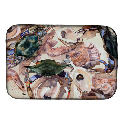 Tapis de séchage crabe