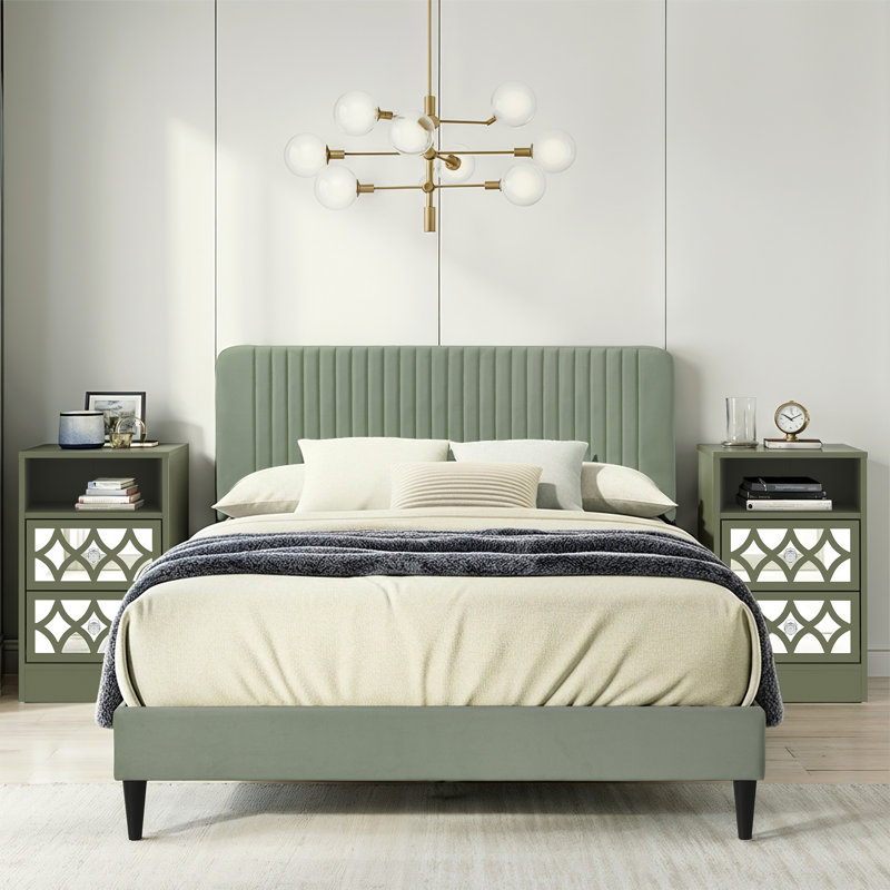 Melrose Sleep Suite Bedroom Set, Green